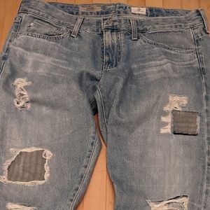 Adriano Goldschmied Patched Jeans